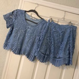 Lovers and Friends Two Piece Set - Skirt and Top.